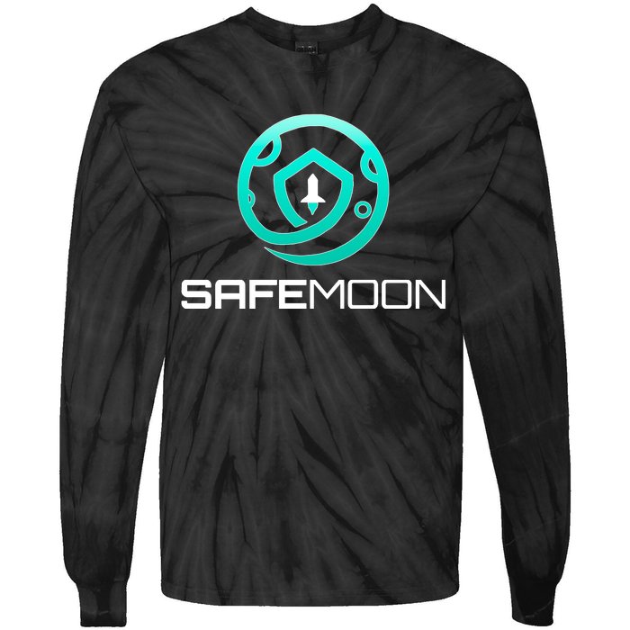 Safemoon Cryptocurrency Tie-Dye Long Sleeve Shirt