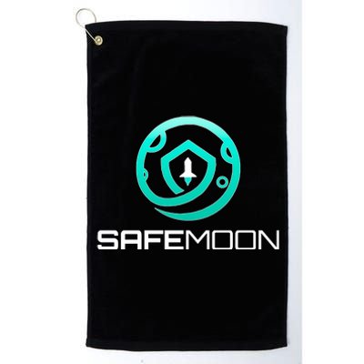 Safemoon Cryptocurrency Platinum Collection Golf Towel