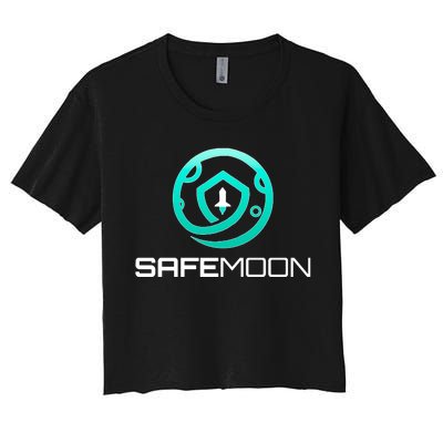 Safemoon Cryptocurrency Women's Crop Top Tee