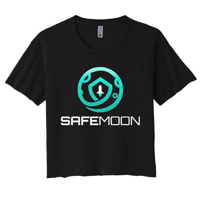 Safemoon Cryptocurrency Women's Crop Top Tee