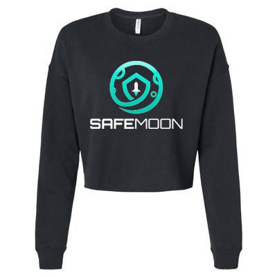 Safemoon Cryptocurrency Cropped Pullover Crew