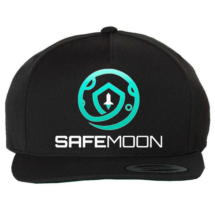 Safemoon Cryptocurrency Wool Snapback Cap