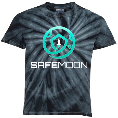 Safemoon Cryptocurrency Kids Tie-Dye T-Shirt