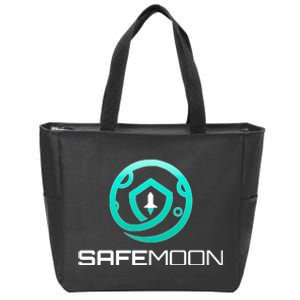 Safemoon Cryptocurrency Zip Tote Bag