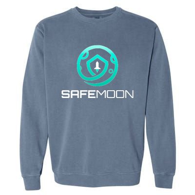 Safemoon Cryptocurrency Garment-Dyed Sweatshirt