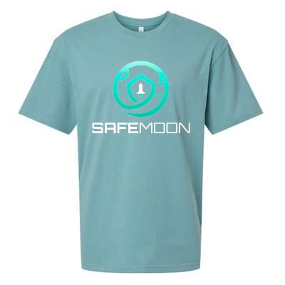 Safemoon Cryptocurrency Sueded Cloud Jersey T-Shirt