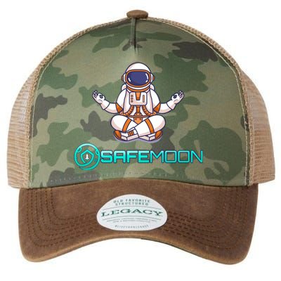 Safemoon Cryptocurrency Astronaut Token Legacy Tie Dye Trucker Hat