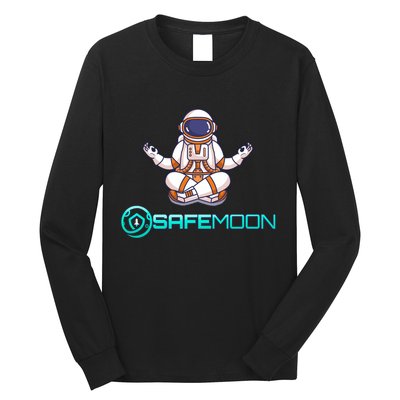 Safemoon Cryptocurrency Astronaut Token Long Sleeve Shirt