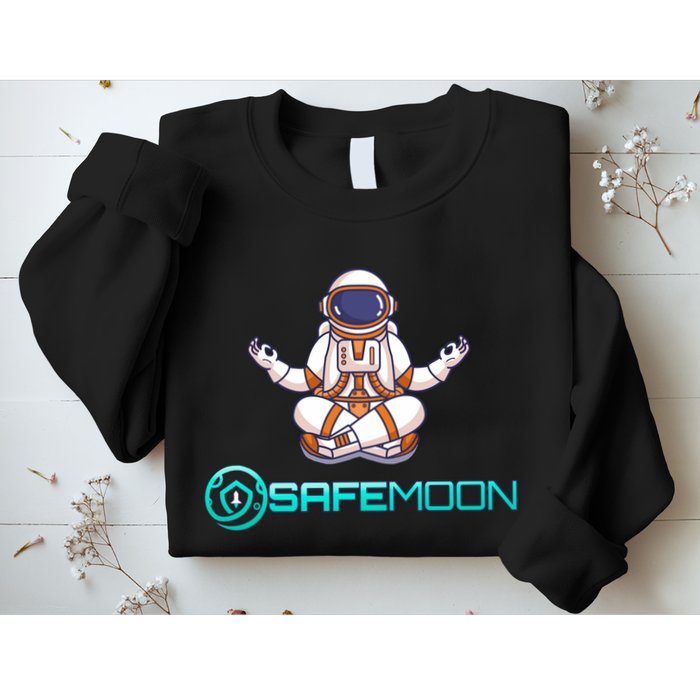 Safemoon Cryptocurrency Astronaut Token Sweatshirt