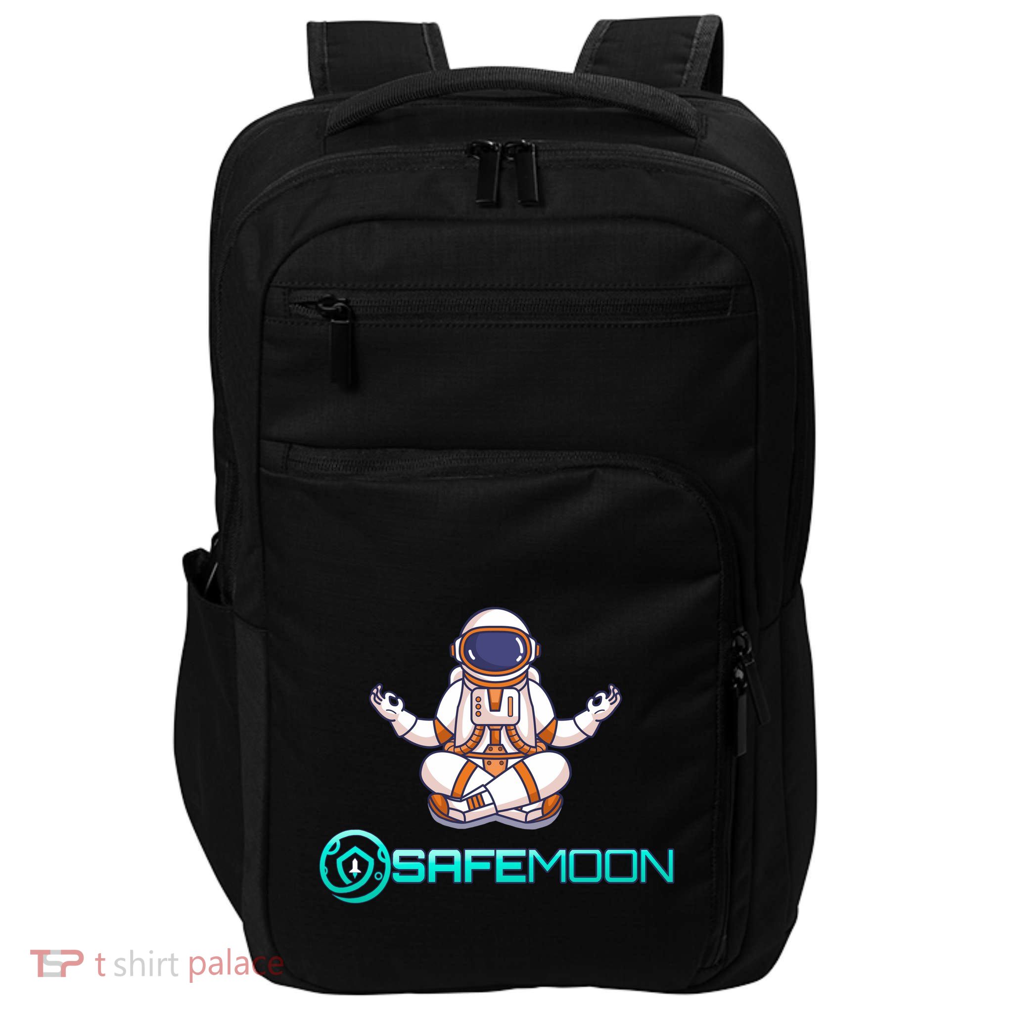 Safemoon Cryptocurrency Astronaut Token Impact Tech Backpack