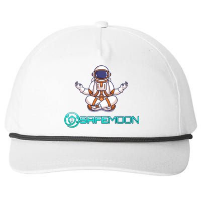 Safemoon Cryptocurrency Astronaut Token Snapback Five-Panel Rope Hat