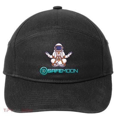 Safemoon Cryptocurrency Astronaut Token 7-Panel Snapback Hat