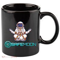 Safemoon Cryptocurrency Astronaut Token 11oz C Handle Ceramic Mug