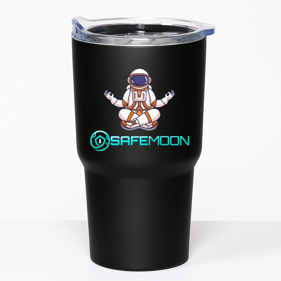 Safemoon Cryptocurrency Astronaut Token Tumbler