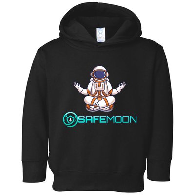 Safemoon Cryptocurrency Astronaut Token Toddler Hoodie