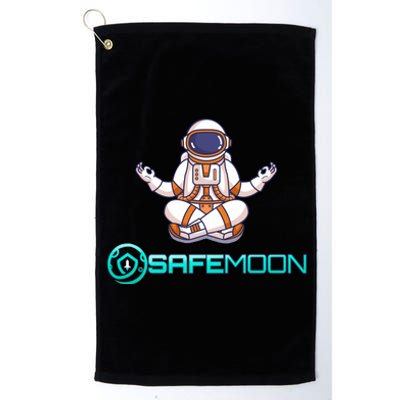 Safemoon Cryptocurrency Astronaut Token Platinum Collection Golf Towel