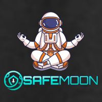 Safemoon Cryptocurrency Astronaut Token Golf Towel