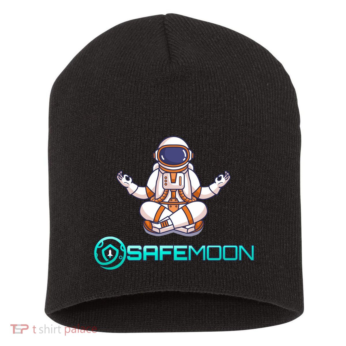 Safemoon Cryptocurrency Astronaut Token Short Acrylic Beanie