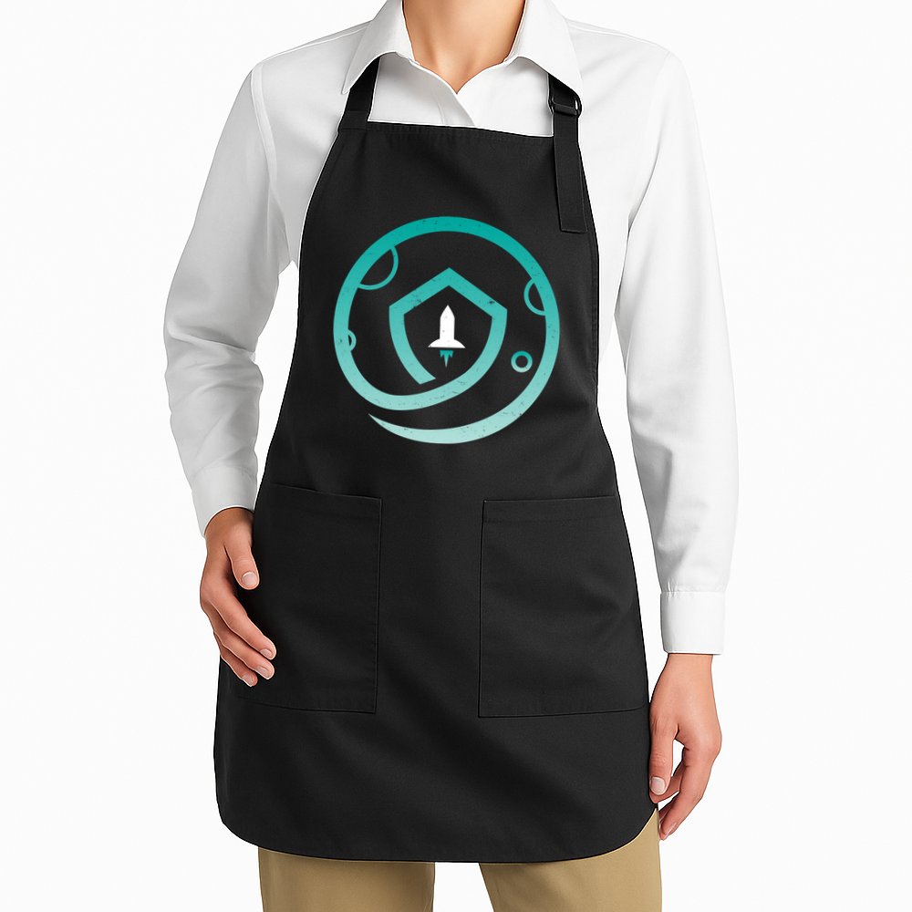 Safemoon Cryptocurrency Logo  Apron