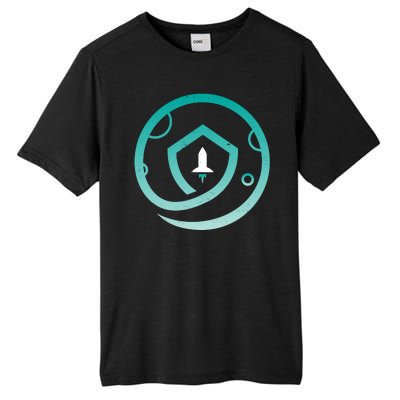 Safemoon Cryptocurrency Logo  Tall Fusion ChromaSoft Performance T-Shirt