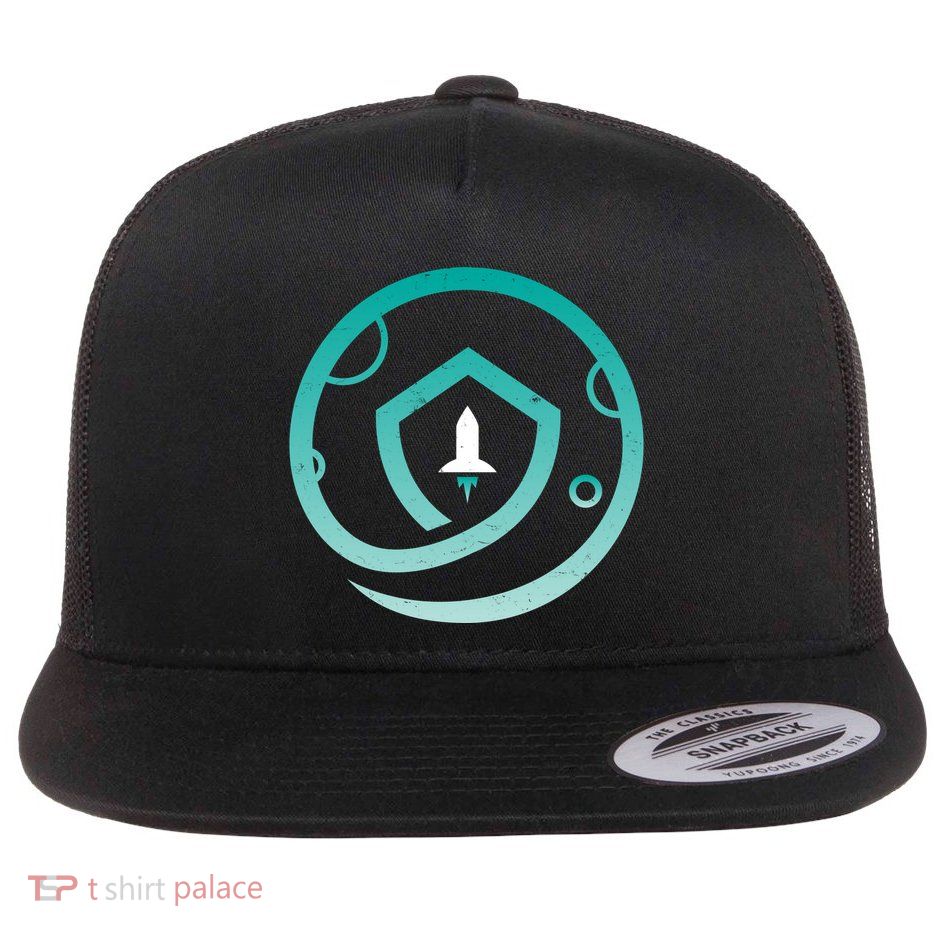 Safemoon Cryptocurrency Logo  Flatbill Hat