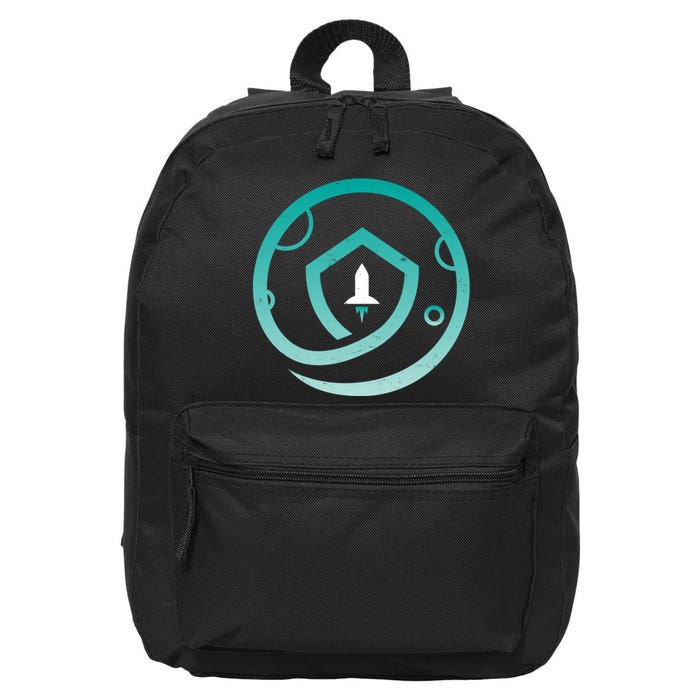 Safemoon Cryptocurrency Logo  16 in Basic Backpack