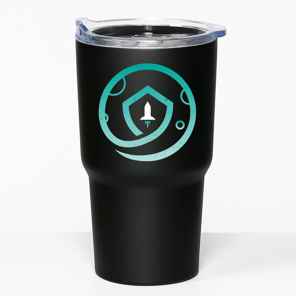 Safemoon Cryptocurrency Logo  Tumbler