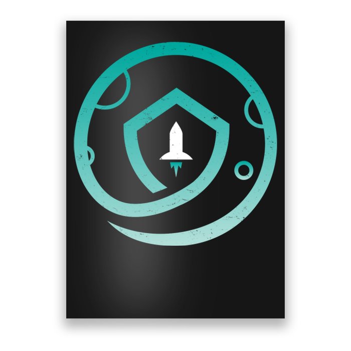 Safemoon Cryptocurrency Logo  Poster