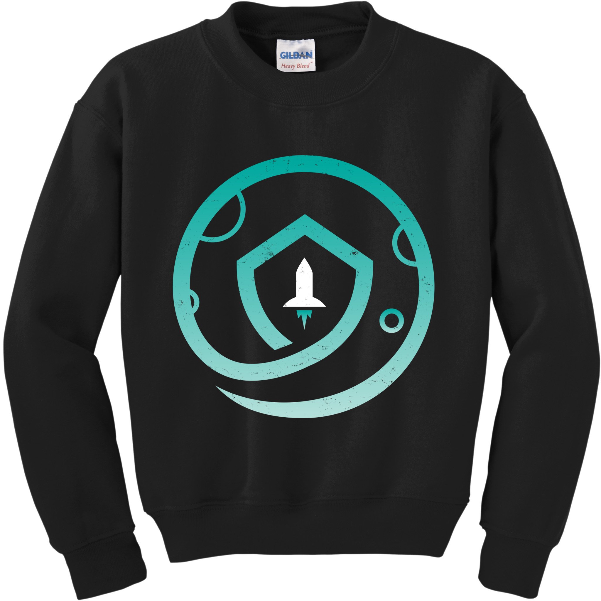 Safemoon Cryptocurrency Logo  Kids Sweatshirt