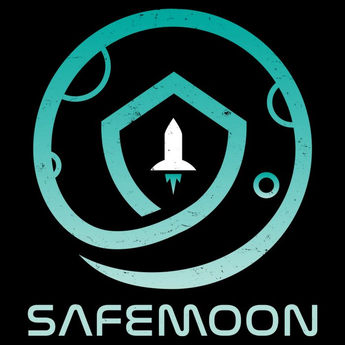 Safemoon Cryptocurrency Logo With Name Hoodie
