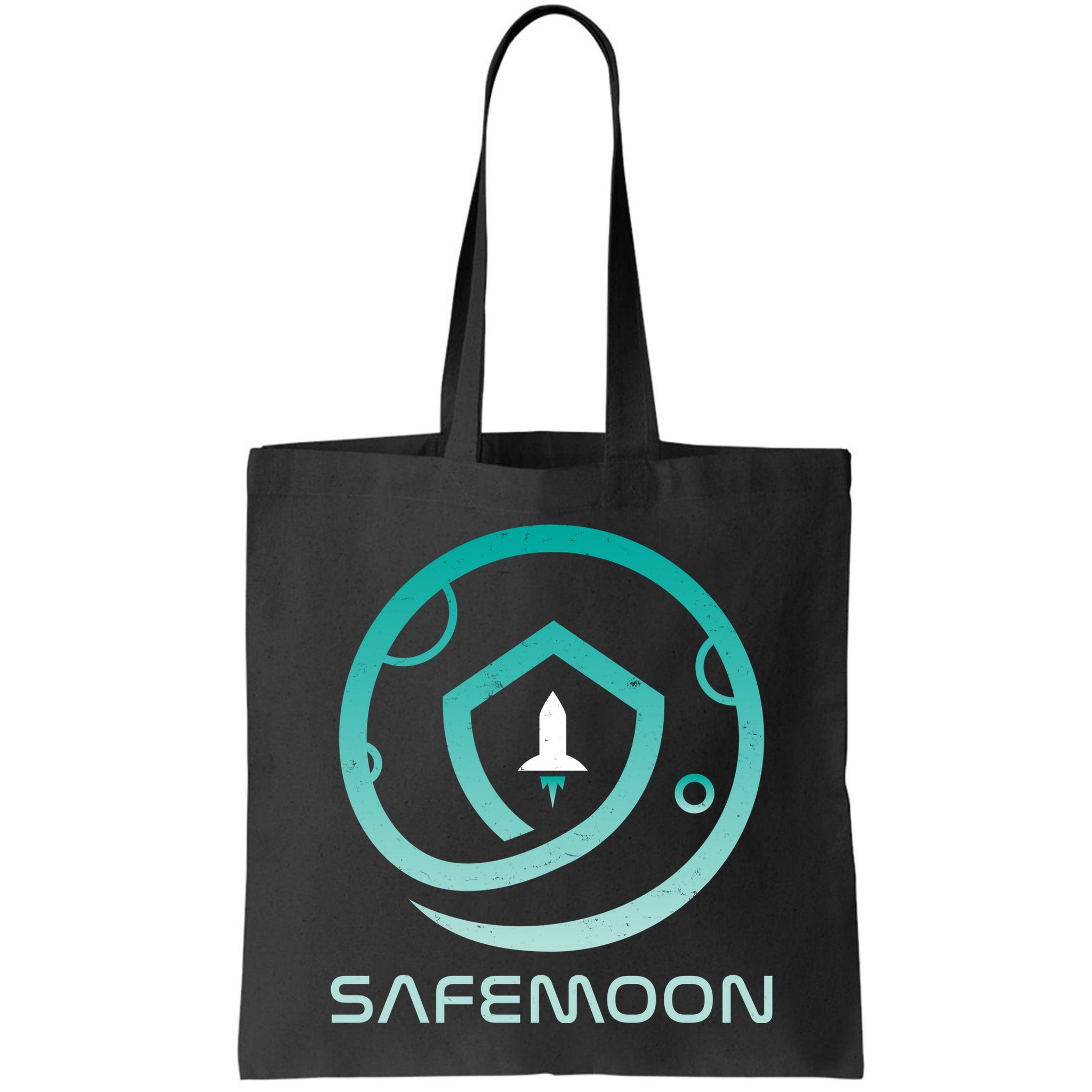 Safemoon Cryptocurrency Logo With Name Bag