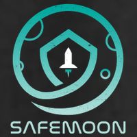 Safemoon Cryptocurrency Logo With Name Golf Towel