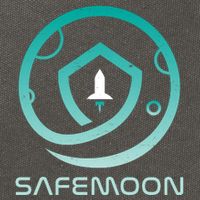 Safemoon Cryptocurrency Logo With Name Cotton Canvas Backpack