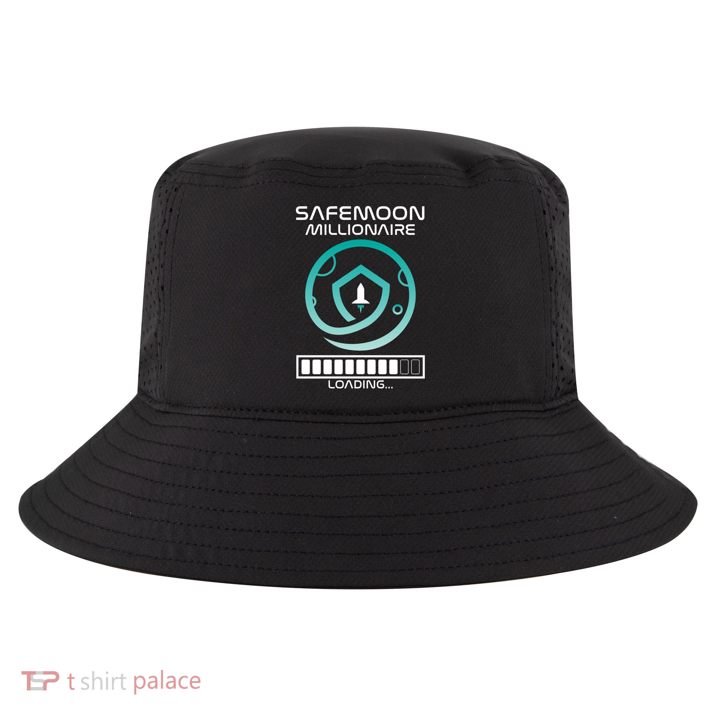 Safemoon Cryptocurrency Millionaire Loading Bar Cool Comfort Performance Bucket Hat