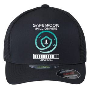 Safemoon Cryptocurrency Millionaire Loading Bar Flexfit Unipanel Trucker Cap