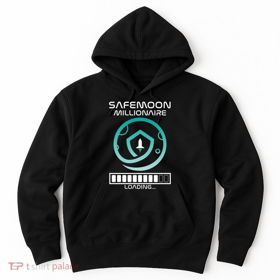 Safemoon Cryptocurrency Millionaire Loading Bar Hoodie