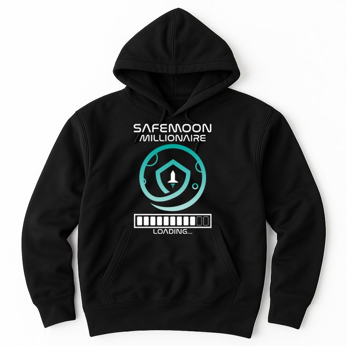 Safemoon Cryptocurrency Millionaire Loading Bar Hoodie