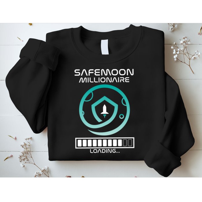 Safemoon Cryptocurrency Millionaire Loading Bar Sweatshirt