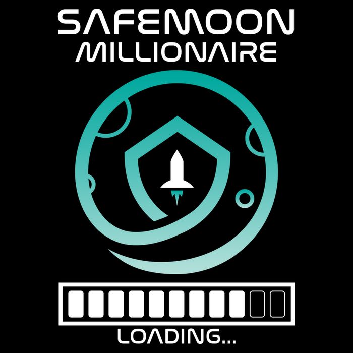 Safemoon Cryptocurrency Millionaire Loading Bar Sweatshirt
