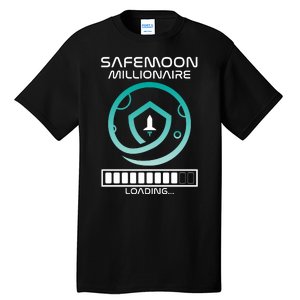 Safemoon Cryptocurrency Millionaire Loading Bar Tall T-Shirt