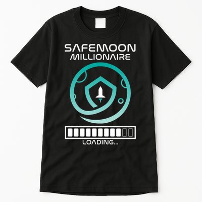 Safemoon Cryptocurrency Millionaire Loading Bar Tall T-Shirt