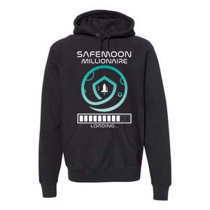 Safemoon Cryptocurrency Millionaire Loading Bar Premium Hoodie