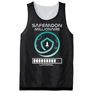 Safemoon Cryptocurrency Millionaire Loading Bar Mesh Reversible Basketball Jersey Tank