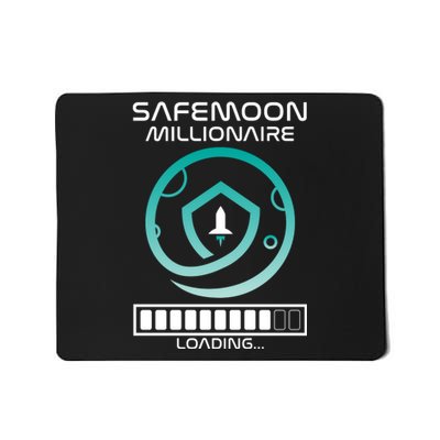 Safemoon Cryptocurrency Millionaire Loading Bar Mousepad