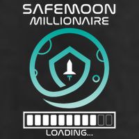 Safemoon Cryptocurrency Millionaire Loading Bar Large Microfiber Waffle Golf Towel