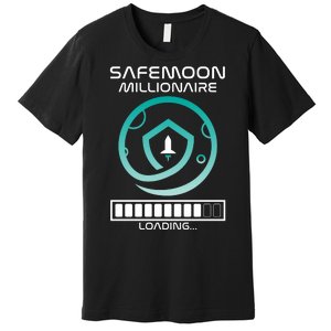 Safemoon Cryptocurrency Millionaire Loading Bar Premium T-Shirt