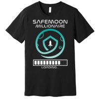 Safemoon Cryptocurrency Millionaire Loading Bar Premium T-Shirt