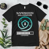 Safemoon Cryptocurrency Millionaire Loading Bar Premium T-Shirt