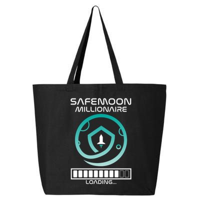 Safemoon Cryptocurrency Millionaire Loading Bar 25L Jumbo Tote