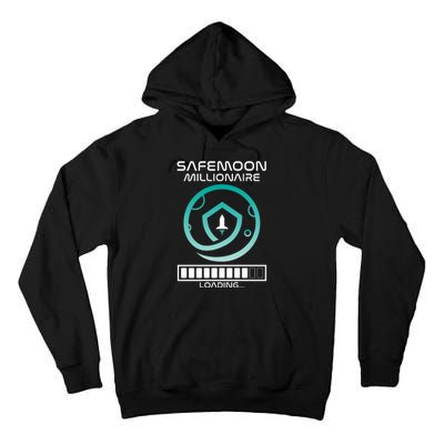 Safemoon Cryptocurrency Millionaire Loading Bar Tall Hoodie